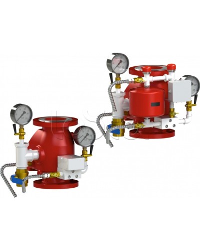 Узел управления спринклерный водозаполенный Спецавтоматика УУ-С80/1,6В-ВФ.О4- Шалтан в Балашихе Устройства пуска водяного пожаротушения Pintop.ru