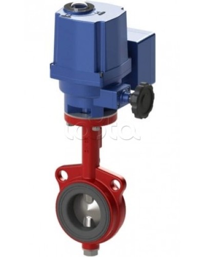 Затвор дисковый с электроприводом Спецавтоматика Затвор дисковый с электроприводом Зт 100/1,6(Э220М)-Ф.УЗ.1-АН-100 в Балашихе Устройства пуска водяного пожаротушения Pintop.ru