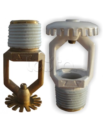 Ороситель дренчерный водяной и пенный Спецавтоматика ДУО0-РНо0,60-R1/2/В3-SР-К115 с резьбовым герметиком в Балашихе Оросители Pintop.ru