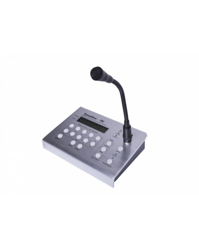 Консоль микрофонная удалённая многозонная Тромбон УК в Балашихе Система оповещения и трансляции Pintop.ru