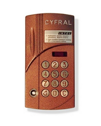 Микропроцессорный блок вызова Цифрал ИНТЕЛ/VC в Балашихе Блоки вызова многоабонентные Pintop.ru