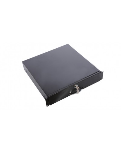 Полка (ящик) для документации 2U ЦМО ТСВ-Д-2U.450-9005 в Балашихе Полки для шкафов и стоек Pintop.ru