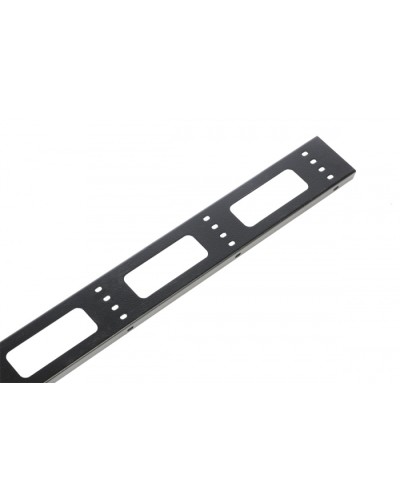 Органайзер кабельный вертикальный для стойки внешний с окнами 47U ЦМО ВКО-СТК-47-9005 в Балашихе Кабельные органайзеры Pintop.ru