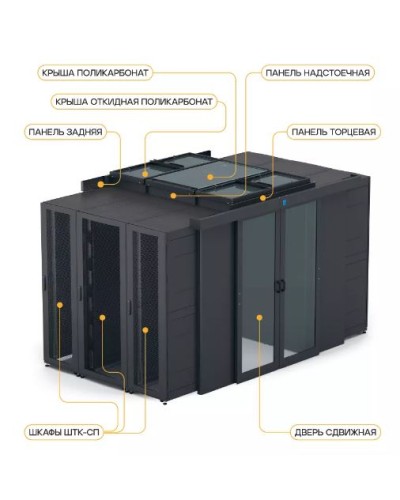 Крыша откидная поликарбонат 600 × 1250 ЭМаг 12/24В для шкафа ШТК-СП-×.6.× ЦМО ЦОД-СП-КОП-НО-600.1250-9005 в Балашихе Аксессуары для стоек и шкафов Pintop.ru
