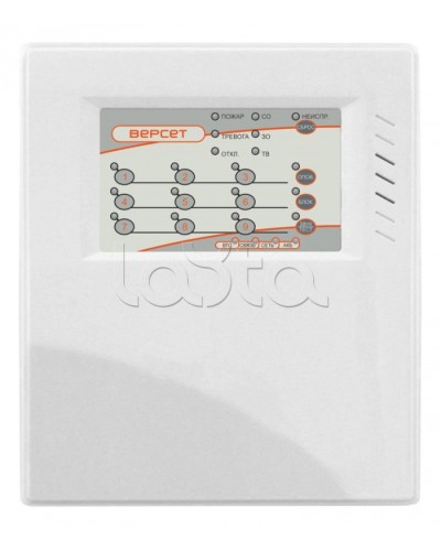 Прибор приемно-контрольный охранно-пожарный ВЕРСЕТ 09 в Балашихе Приемно-контрольные приборы Pintop.ru