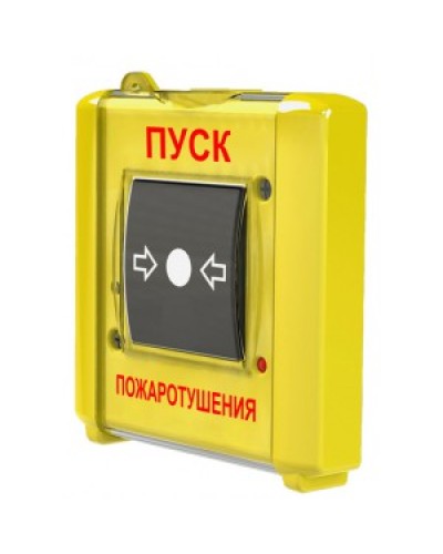 Устройство дистанционного пуска Юнитест УДП-И исп.2 (УДП 513-15 исп.2) надпись (Пуск пожаротушения) в Балашихе Пожарные извещатели Pintop.ru