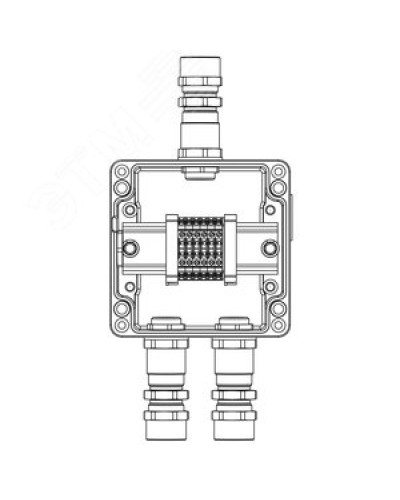 TBE-A-12-(6xCBC.2)-2xKA2MHK(A)-1xKA2MHK(C)1Ex e IIC Т5 Gb / Ex tb IIIC T95°C Db IP66 DKC (1201.121.22.121B) в Балашихе Комутационные взрывозащищенные коробки Pintop.ru