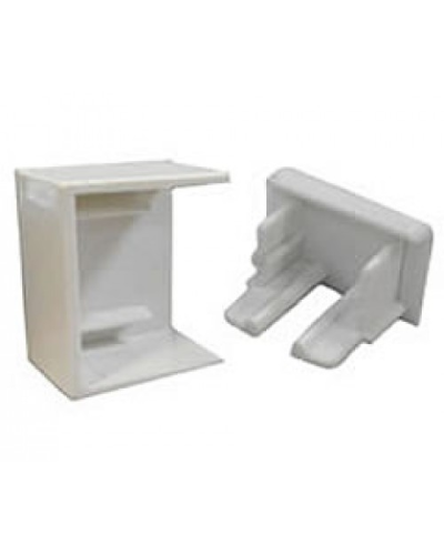 Заглушка 40х16мм (10шт) 700шт. Экопласт 72806-10 в Балашихе Аксессуары для кабель-канала Pintop.ru