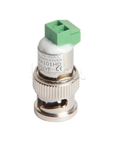 Приемопередатчик AHD/CVI/TVI видеосигнала миниатюрный пассивный Инфотех AVT-TRX101HD в Балашихе Видеоусилители, Модуляторы, Делители Pintop.ru