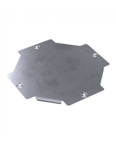 Крышка ответвителя Х-образного Стандарт INOX (AISI 316) 150 Промрукав (PR16.3225) в Балашихе Аксессуары для лотков Pintop.ru