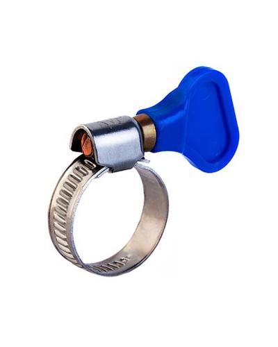 Хомут червячный 16-25/9-0,7мм, с ключом, нержавеющая сталь W2, (50 шт/уп) REXANT 07-0716-1 в Балашихе Стяжки-хомуты Pintop.ru