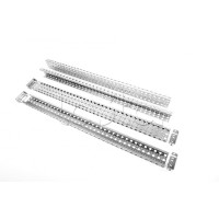 Шина монтажная 23х73 с держателем для шкафов EMS высота/ширина/глубина 2200 мм Elbox EMS-RM-73.23.2200