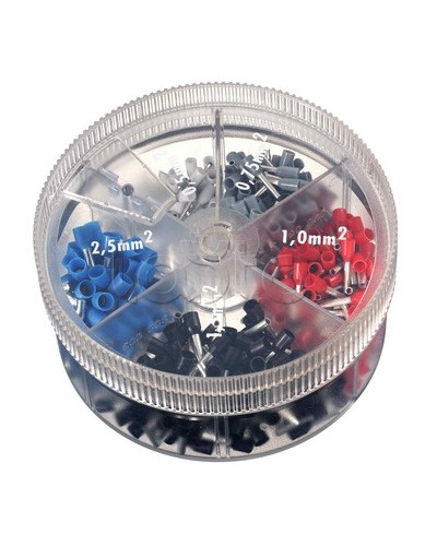 Контейнер наконечников-гильз с изолир.фланцем 0,25-1,00 кв.мм 1 упаковка - 150 шт DKC 2ARTD999 в Балашихе Аксессуары для стоек и шкафов Pintop.ru