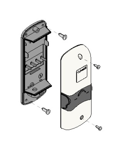Корпус приемника DTA01 DTA02 DBS01 DBS02 Came 119RIR256 в Балашихе Запчасти для шлагбаумов и автоматики Pintop.ru