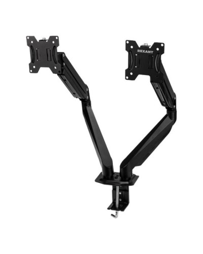 Кронштейн для двух мониторов 13-32, настольный с газлифтом, серия PROFI REXANT 38-0357 в Балашихе Системы видеонаблюдения Pintop.ru