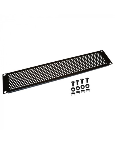 19 вентиляционная фальш-панель 2U, черная LANMASTER (LAN-DC-VNP-2U) в Балашихе Вентиляторные модули Pintop.ru