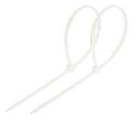 Хомут-стяжка нейлоновый 250x3.6 мм белый (100шт/уп) REXANT 07-0250