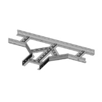 Ответвитель Т-образный 600х80 (1,2) для лестничного лотка ПожТехКабель (651-517)