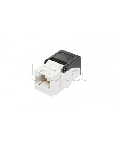 Модуль Keystone Jack RJ-45 категория 6 неэкранированный NIKOMAX NMC-KJUE2-NT-WT в Балашихе Модули Keystone Pintop.ru