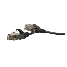 Патч-корд S/FTP Hyperline (PC-LPT-SFTP-RJ45-RJ45-C6-5M-LSZH-BK)