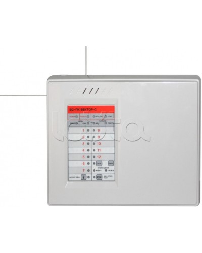 Прибор приемно-контрольный и управления охранно-пожарный адресный радиоканальный Версет ВС-ПК ВЕКТОР-С (WiFi+GE) в Балашихе Адресная система Версет Pintop.ru