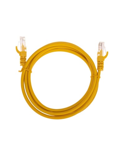 Патч-корд U/UTP, CAT 5e, RJ45-RJ45, 26AWG, LSZH, желтый, 1,5м REXANT 02-0105-105 в Балашихе Патчкорды (медные) Pintop.ru