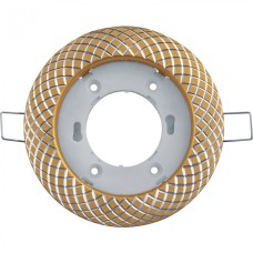 Светильник Navigator 93 073 NGX-R11-002-GX53 (Сетка матовое золото, серебро)