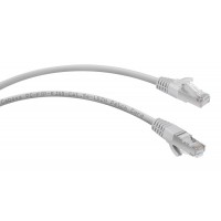 Патч-корд FTP, категория 5e, 1.5 м, LSZH, экранированный, серый Cabeus PC-FTP-RJ45-Cat.5e-1.5m-LSZH