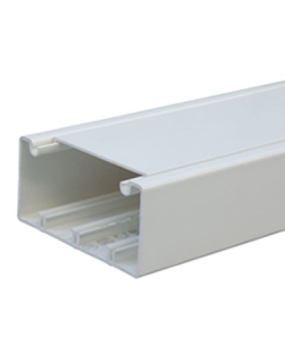 Короб с крышкой 100x55 (Крышка=80мм) Экопласт 76002 в Балашихе Кабель-канал Pintop.ru