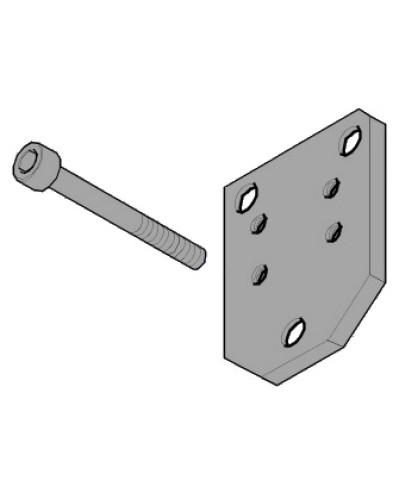 Пластина монтажная FLEX Came 119RID143 в Балашихе Запчасти для шлагбаумов и автоматики Pintop.ru