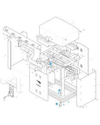 Пластина крепления стрелы G3250, G3750, G3751 Came 119RIG326 в Балашихе Запчасти для шлагбаумов и автоматики Pintop.ru