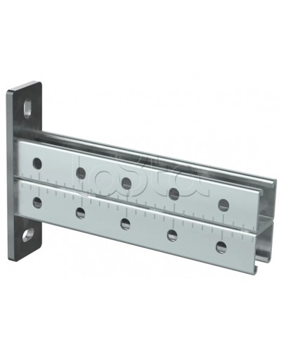 Консоль STRUT двойная 41х41-200 HDZ IEK (CLM50D-CSD-41-41-02-HDZ) в Балашихе Аксессуары для лотков Pintop.ru