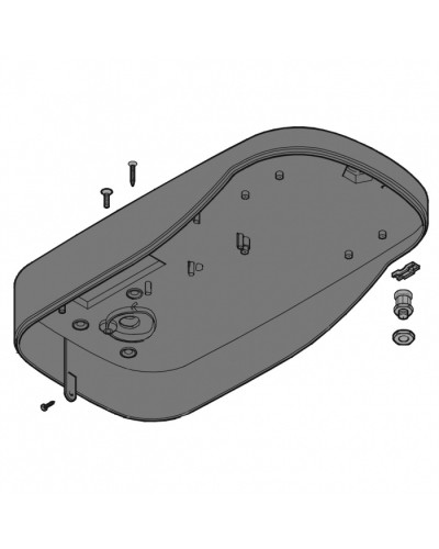 Основание корпусаV900E Came 119RIE144 в Балашихе Запчасти для шлагбаумов и автоматики Pintop.ru