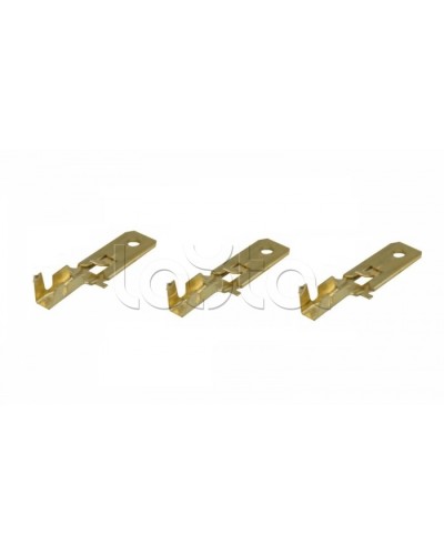 Клемма плоская 1-1.5 мм² (КП штекер - 6.3мм) (100шт/уп) REXANT 08-0911 в Балашихе Клеммные колодки Pintop.ru