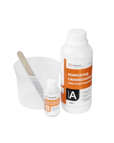 Компаунд силиконовый электроизоляционный в бутылях (500г/уп) Промрукав (PR08.22657) в Балашихе Аксессуары для лотков Pintop.ru
