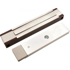 Электромагнитный замок с датчиком состояния двери ALeko ALM-400P (12В коричневый)