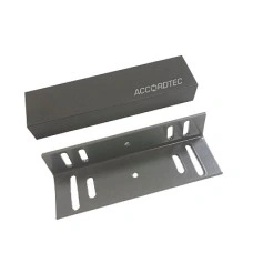 Электромагнитный влагозащищенный замок премиум-класса AccordTec ML-200K Premium Grey с уголком