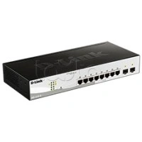 Коммутатор настраиваемый 10-портовый D-Link DGS-1210-10/F1A