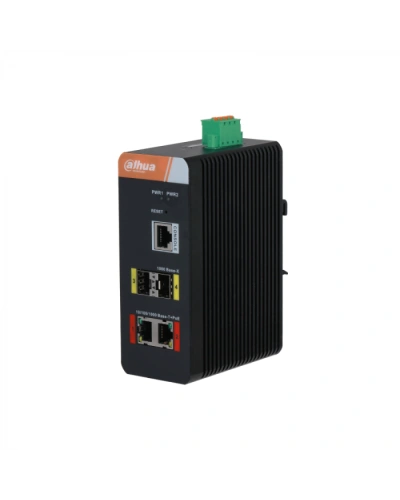 4-портовый гигабитный управляемый коммутатор с PoE Dahua DH-IS4204-2GT-120 в Балашихе Коммутаторы Pintop.ru