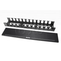 Кабельный организатор металлический Hyperline CM-2U-MLF-COV