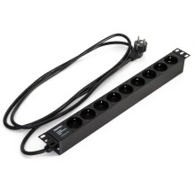 Блок розеток Hyperline SHE19-9SH-2.5EU