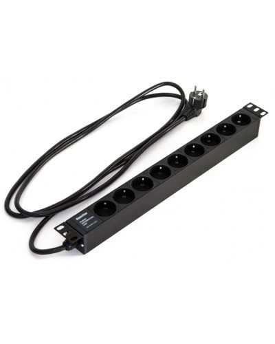 Блок розеток Hyperline SHE19-9SH-2.5EU в Балашихе Блоки розеток Pintop.ru