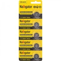 Элемент питания Navigator 94 780 NBT-CR1620-BP5