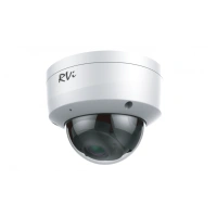 IP-камера видеонаблюдения купольная RVi-1NCD4054 (2.8) white